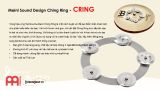  MEINL Ching Ring - Dry Ching Ring - Soft Ching Ring 