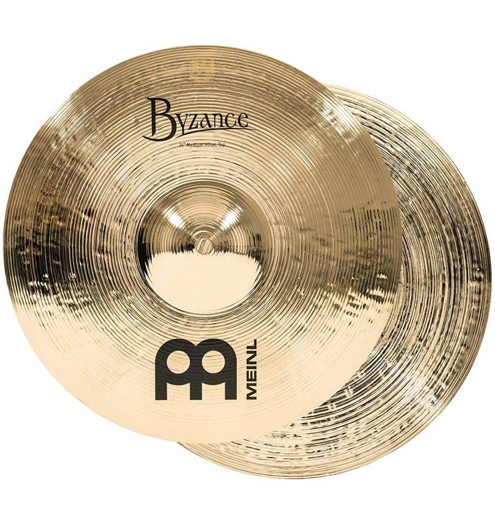  Meinl Byzance Brilliant Medium Hihat 14