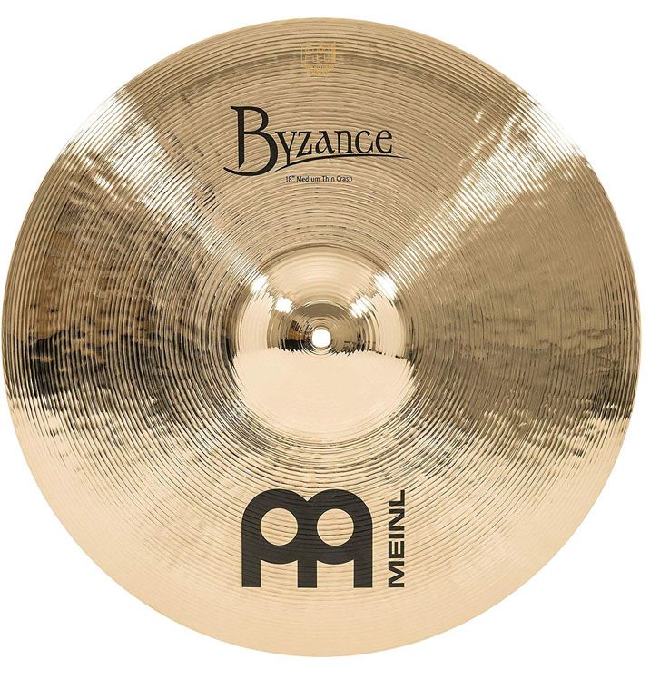  Meinl Byzance Brilliant Medium Thin Crash 18