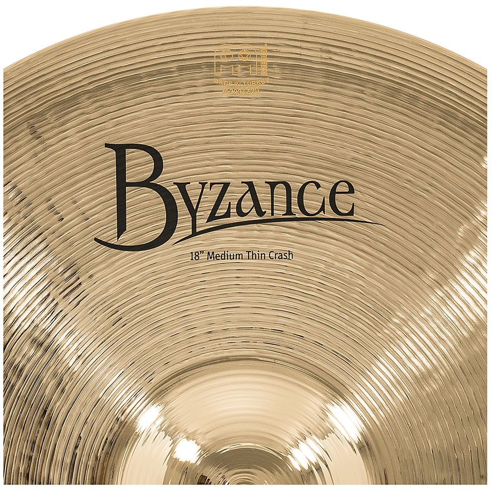  Meinl Byzance Brilliant Medium Thin Crash 18