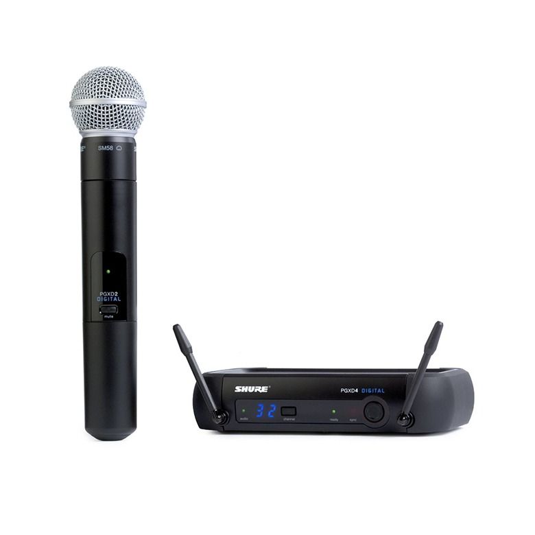  Wireless Microphones - Shure SVX24/PG28 