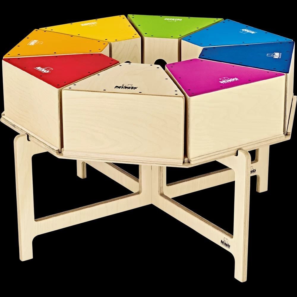  DELUXE CLASSROOM CAJON FOR 8 PLAYERS - NINO954-2 