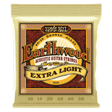  EARTHWOOD EXTRA LIGHT 80/20 BRONZE ACOUSTIC GUITAR STRINGS - 10-50 GAUGE 