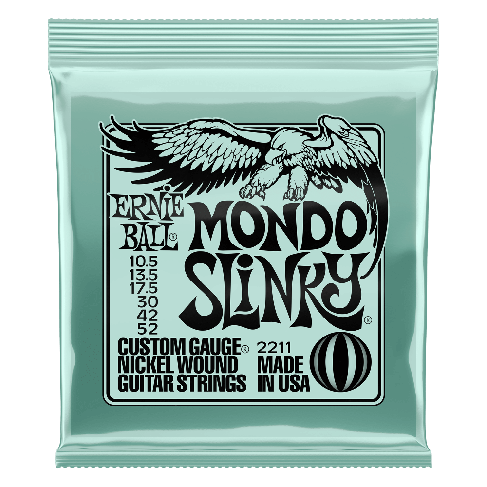  Mondo Slinky Nickel Wound Electric Guitar Strings 10.5 - 52 Gauge 