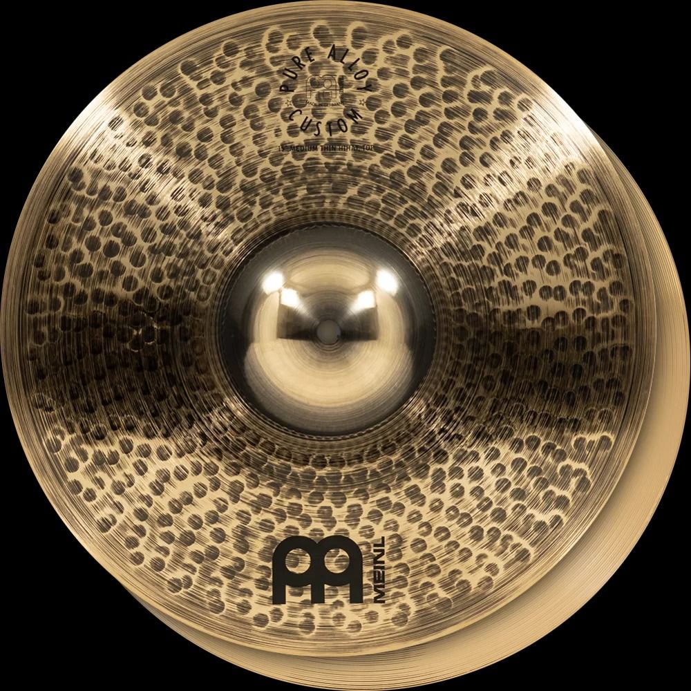  Meinl Pure Alloy Custom Medium Thin Hihat ( 14