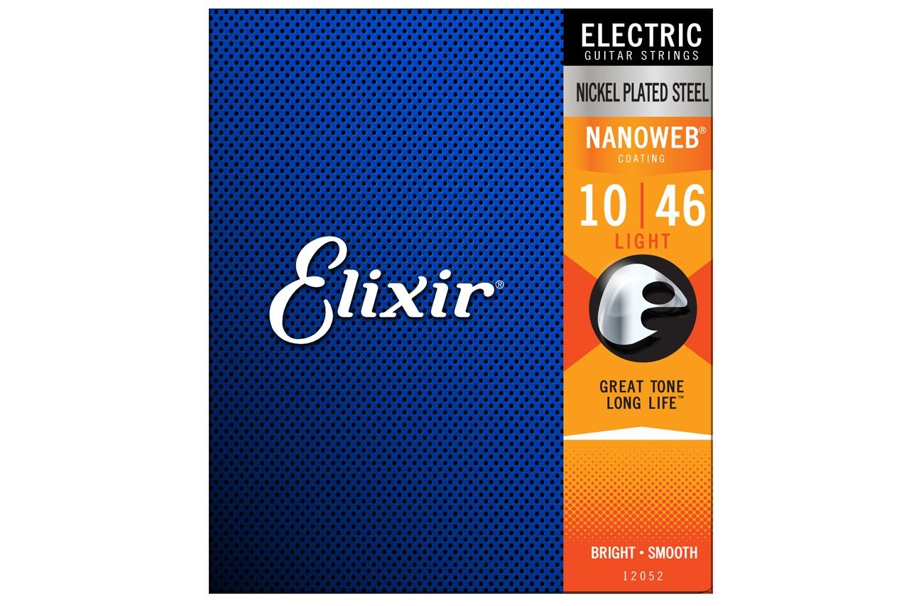  ELIXIR - 12052 - Dây đàn Guitar - Elixir- Strings Elec NW Lt 010 set 