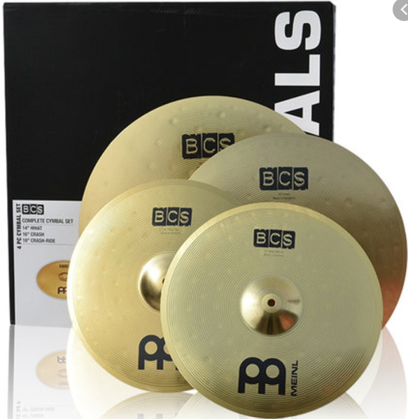  Cymbal Meinl BCS Complete Cymbal Set - BCS141620 
