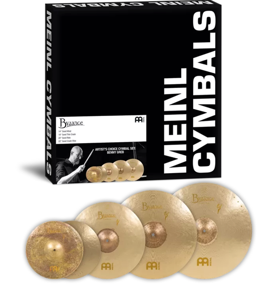  Cymbal Meinl Byzance Artist's Choice Cymbal Set Benny Greb - A-CS3 Limited 