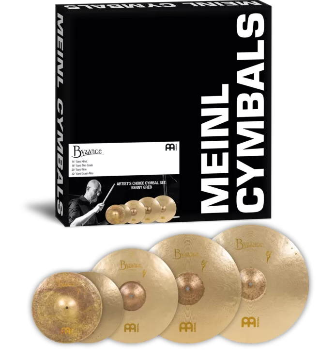  Cymbal Meinl Byzance Vintage Cymbal Set A-CS3 Limited 