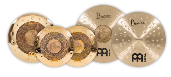  Cymbal Meinl Byzance Assorted Cymbal Set - B15182021 