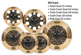  Cymbal Meinl Classics Custom Dual Complete Cymbal Set (CCDU-CS1) 