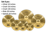  Cymbal Meinl HCS Complete Cymbal Set - HCS141620 