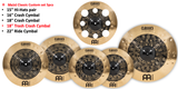  Cymbal Meinl Classics Custom Dual Complete Cymbal Set (CCDU-CS1) 