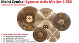  Cymbal Meinl Byzance Extra Dry Mike Johnston Signature Cymbal Set - MJ401+18 