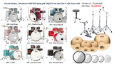  Trống Cơ Pearl Decade Maple Dmp925 