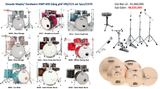  Trống Cơ Pearl Decade Maple Dmp925 