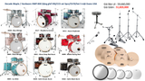  Trống Cơ Pearl Decade Maple Dmp925 