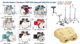  Trống Cơ Pearl Decade Maple Dmp925 