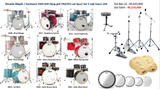  Trống Cơ Pearl Decade Maple Dmp925 
