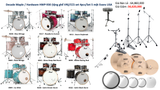  Trống Cơ Pearl Decade Maple Dmp925 