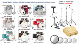  Trống Cơ Pearl Decade Maple Dmp925 