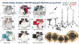  Trống Cơ Pearl Decade Maple Dmp925 