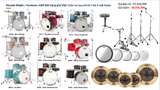  Trống Cơ Pearl Decade Maple Dmp925 