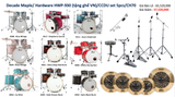  Trống Cơ Pearl Decade Maple Dmp925 