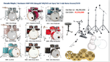  Trống Cơ Pearl Decade Maple Dmp925 