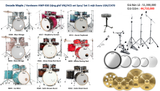  Trống Cơ Pearl Decade Maple Dmp925 