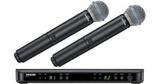  Wireless Microphones Shure BLX288/B58 