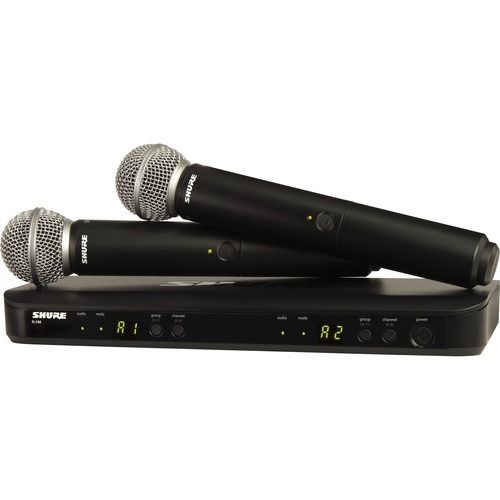  Wireless Microphones Shure BLX288/SM58 