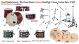  Trống Cơ Pearl Session Studio STS94XSP/C (22/10-12-16/14) 
