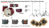  Trống Cơ Pearl Session Studio STS94XSP/C (22/10-12-16/14) 