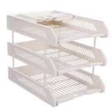  Giá đựng tài liệu hồ sơ 3 tầng kèm khay đựng văn phòng phẩm FSLDZ-285 