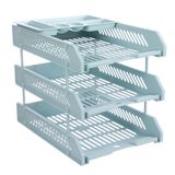  Giá đựng tài liệu hồ sơ 3 tầng kèm khay đựng văn phòng phẩm FSLDZ-285 