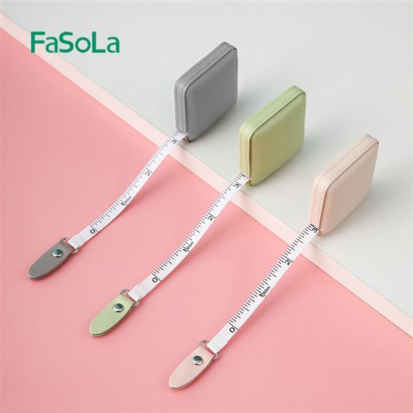  Thước dây cuộn mini có bao da PU FSLDZ-117 