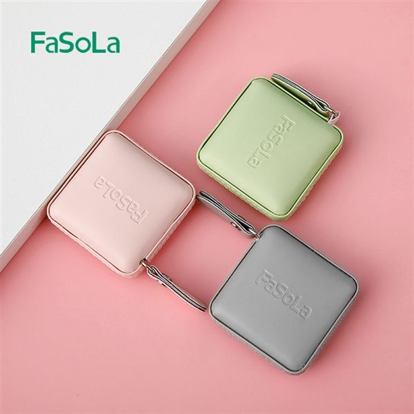  Thước dây cuộn mini có bao da PU FSLDZ-117 