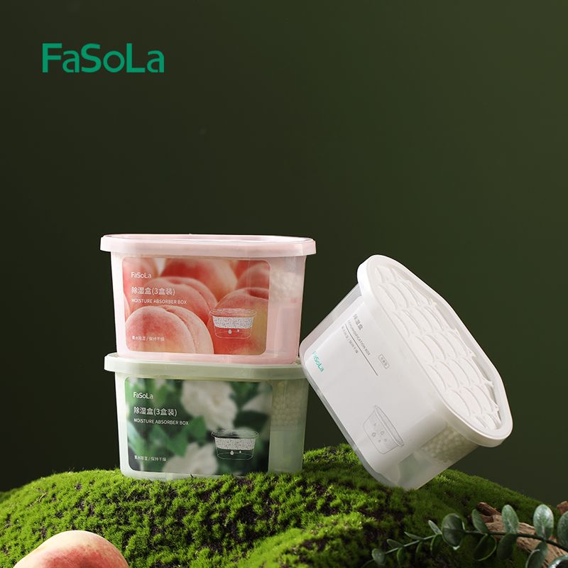  Hộp hút ẩm hương hoa (lốc 3 hộp 500ml) FSLZS-005 