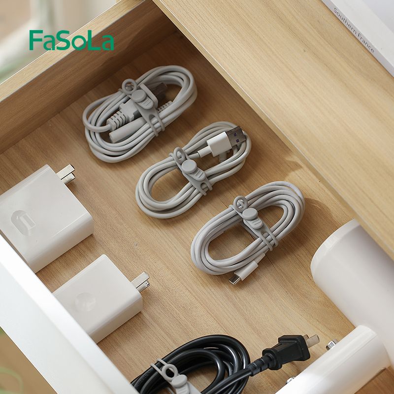  Dây silicone quấn cáp sạc đa năng FSFLYF-231 