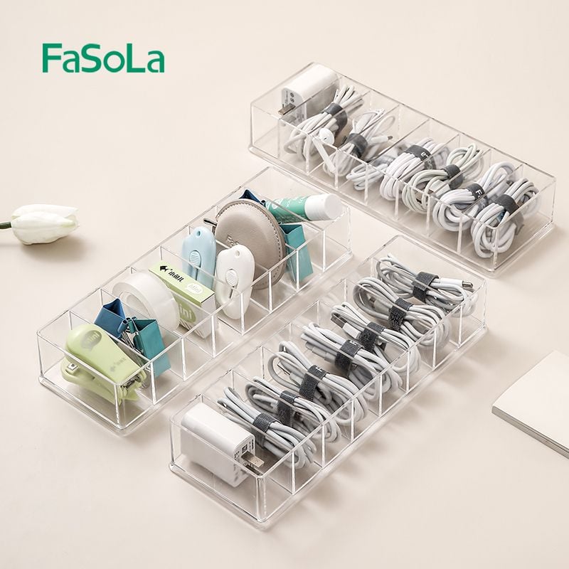  Hộp đựng phân loại dây cáp sạc FSLYF-158 