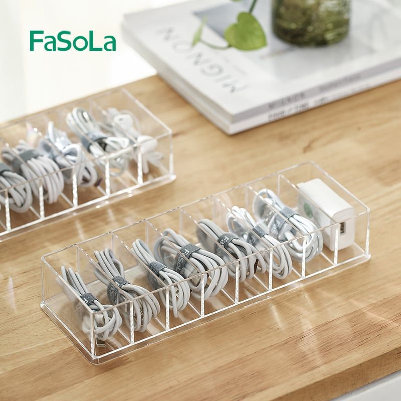  Hộp đựng phân loại dây cáp sạc FSLYF-158 