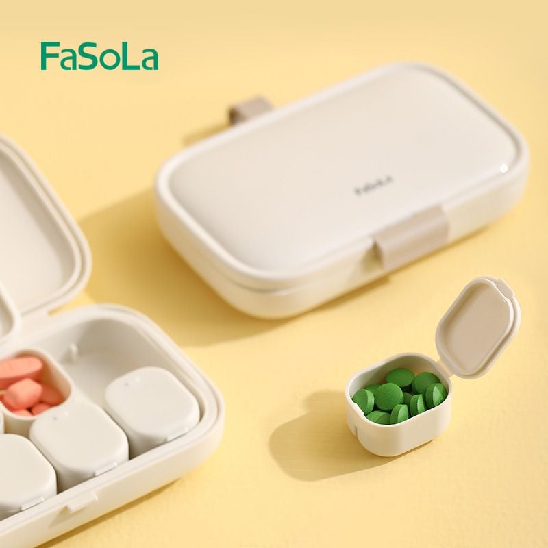  Hộp chia thuốc bỏ túi 8 ô FSLYL-076 