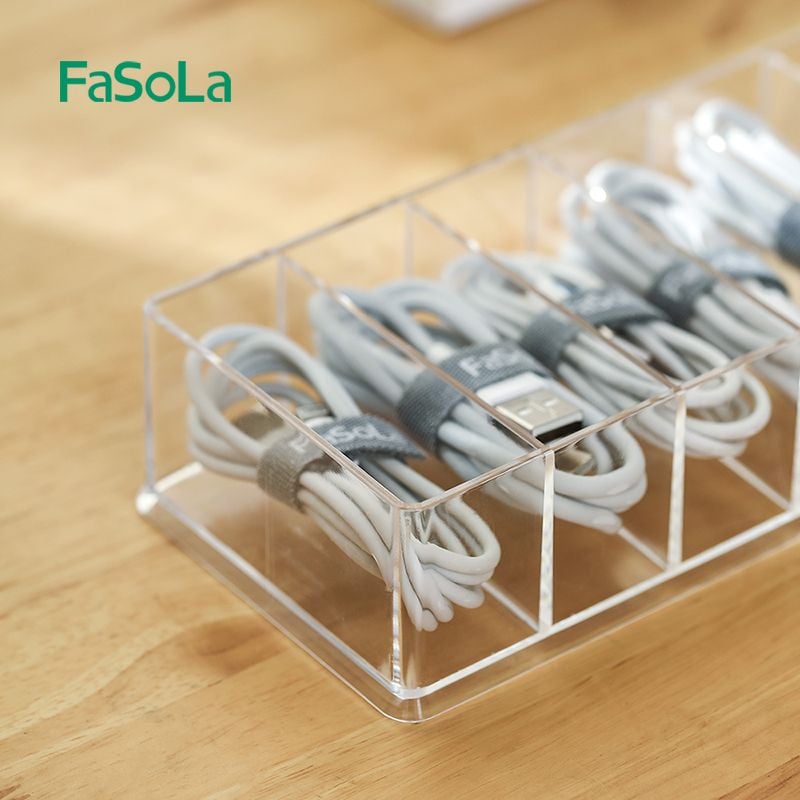  Hộp đựng phân loại dây cáp sạc FSLYF-158 