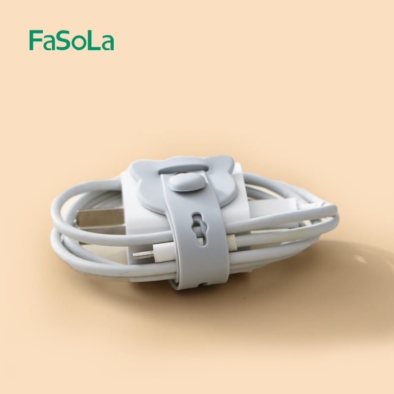 Dây silicone quấn cáp sạc đa năng FSLYF-257 