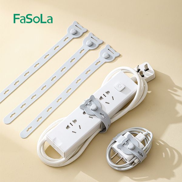  Dây silicone quấn cáp sạc đa năng FSLYF-257 