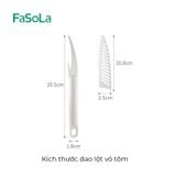  Dao lột vỏ lấy chỉ tôm FSLSH-357 
