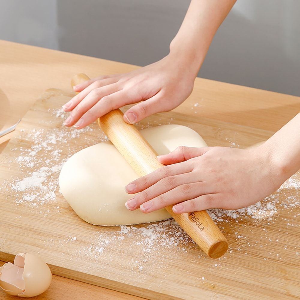  Cây lăn, ép bột làm bánh gỗ dẻ gai FaSoLa FSLSH-182 