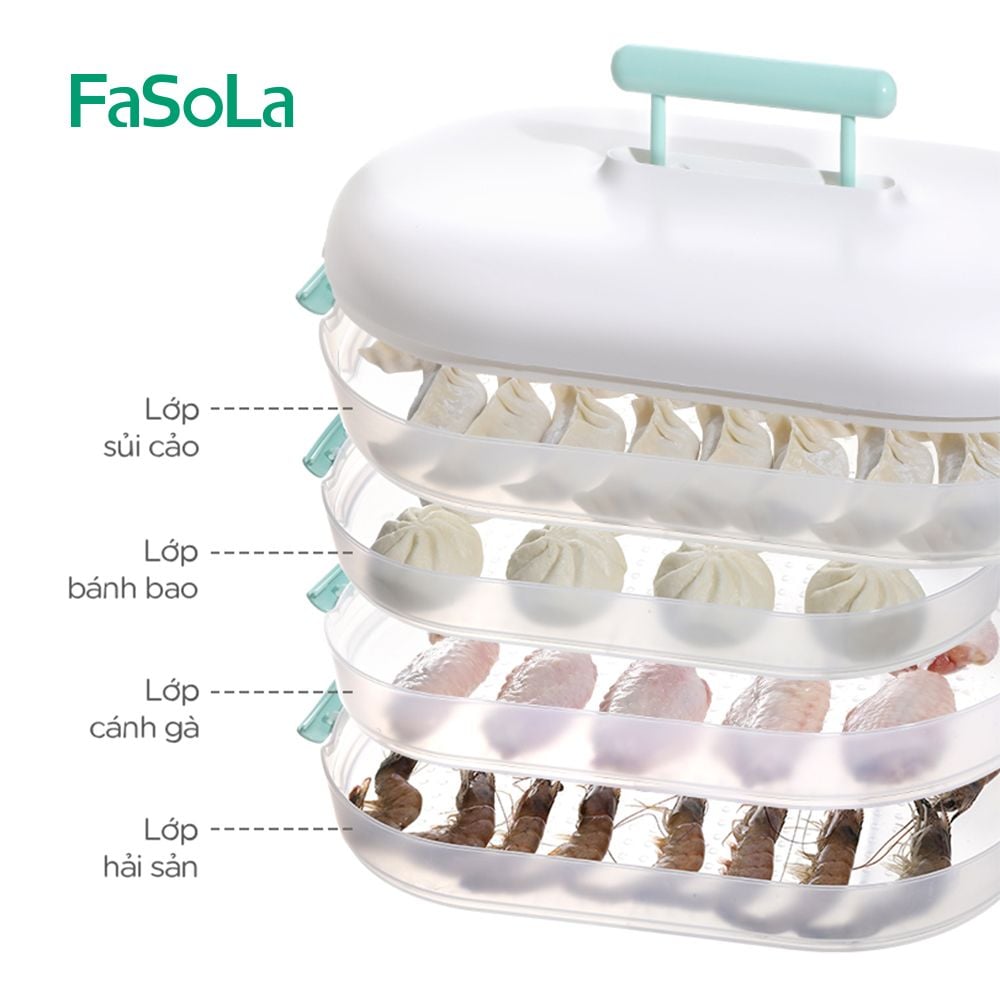  Hộp đựng sủi cảo, hoành thánh FSLYF-085C 