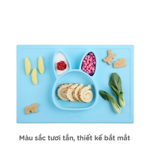  Khay ăn dặm BLW silicone FSLSH-017C 